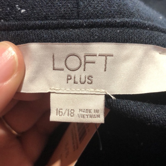 NWT Loft open belted cardigan size 16/18 - Picture 8 of 10